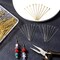 500 Pieces Eye Pins 50 mm Jewelry Making Pin Heads Eye Jewelry Head Pins for Jewelry Making DIY Ball Head Pins for Craft Earring Bracelet Jewelry Making Accessories Supplies (Gold, Silver)